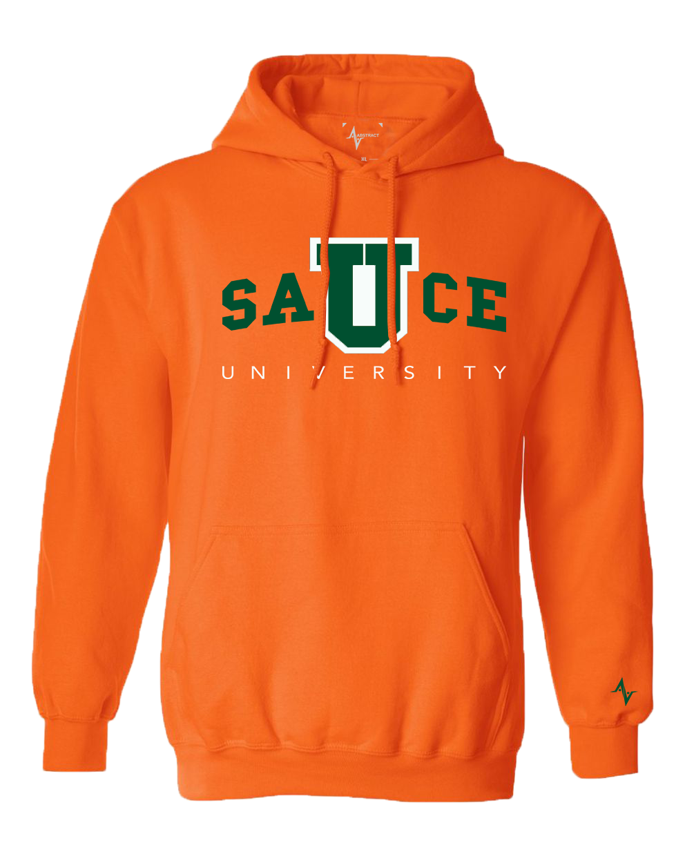 Sauce University Orange Hoodie