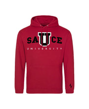 Sauce University Hoodie Red